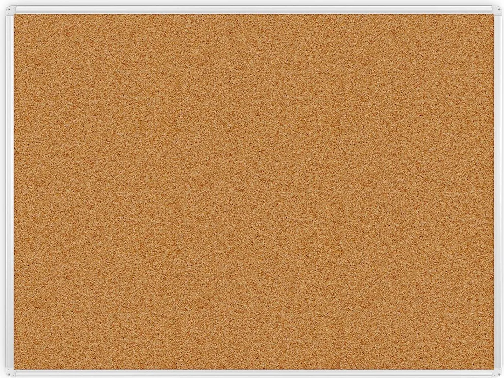 Bacheca in sughero (cornice in alluminio) 120x90 cm - 9