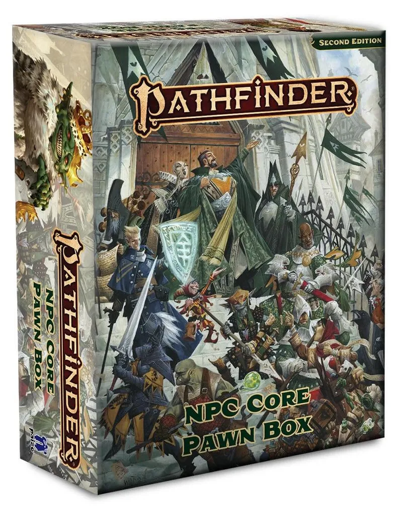 Boîte de Pions pour PNJ Pathfinder Core - Accessoires de Jeu de Rôle