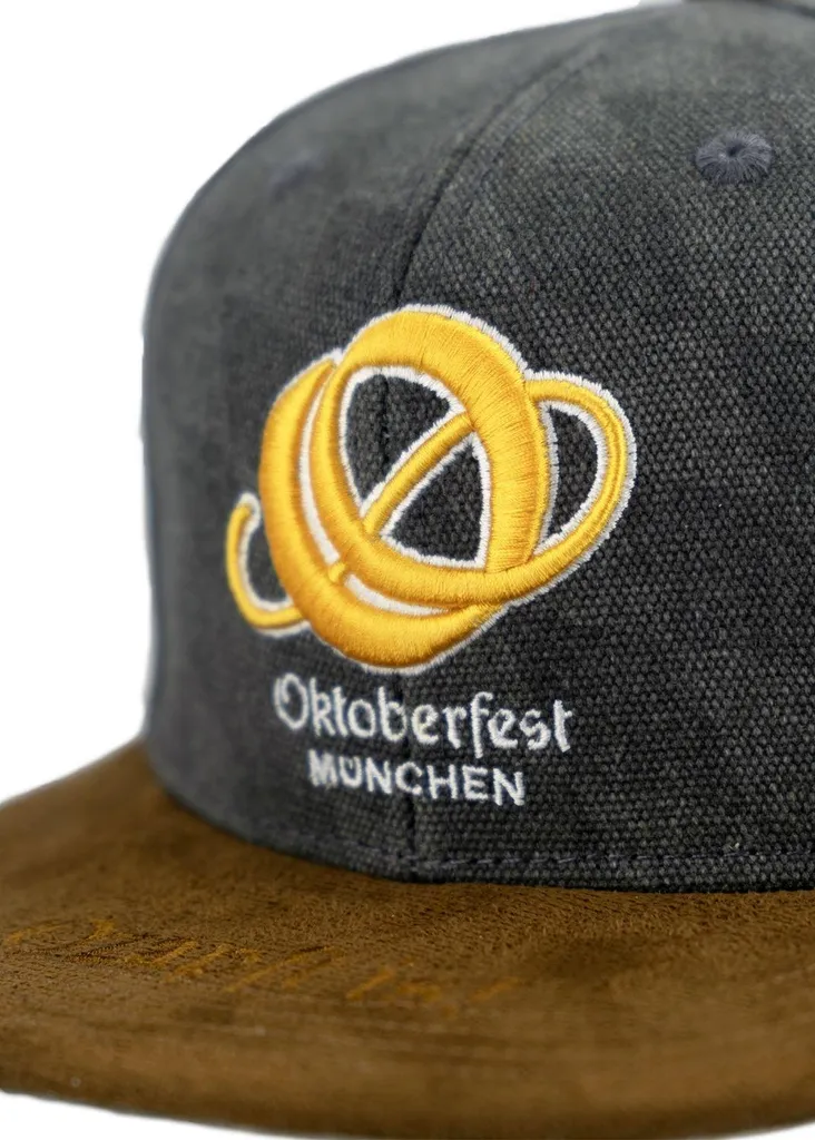 Cappellini bavaresi Snapback " Monaco" Cappello a tesa piatta - 3