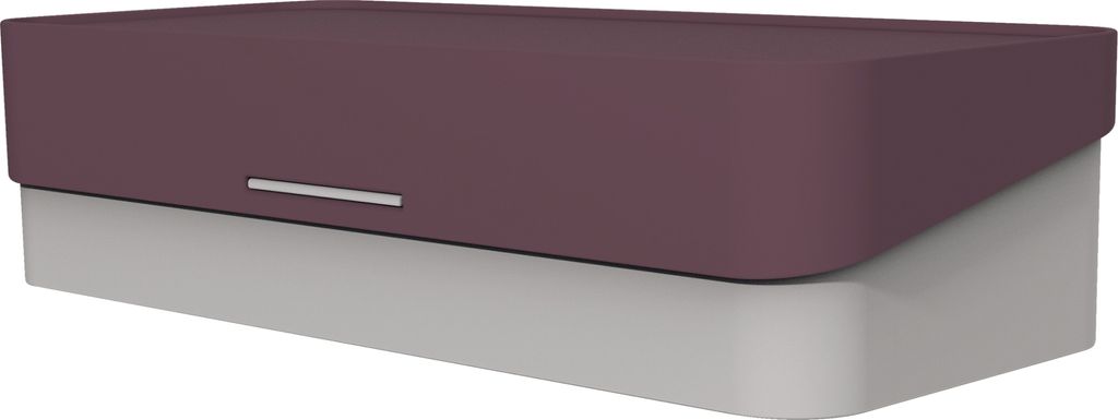 helit Mobiler Schreibtisch-Organizer rot