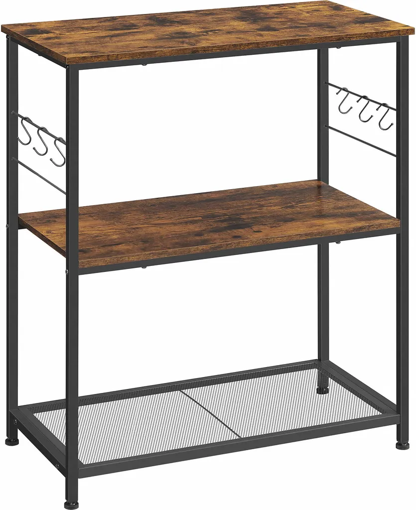 Buffet de Cuisine Industriel Leobert - Desserte avec Rangement 80 cm