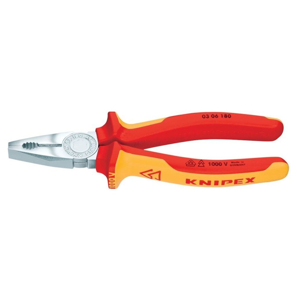 Knipex Pince combinée DIN ISO 5746 Longueur 180mm Testée Image du produit 