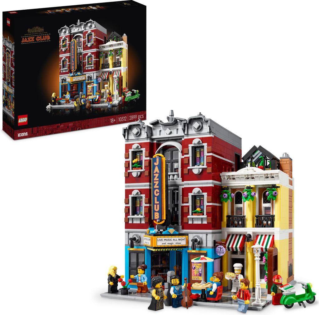 LEGO 10312 Icons Klub jazzowy, Zestaw dla Dorosłych z Zdjęcie produktu 