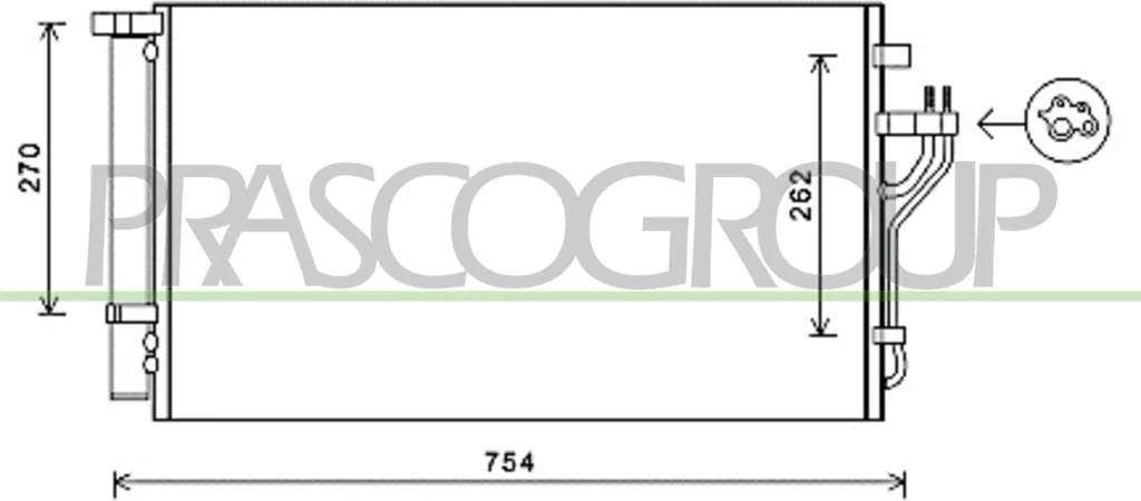 Condenseur clim pour Kia Sportage et iX35 pour un air frais en été