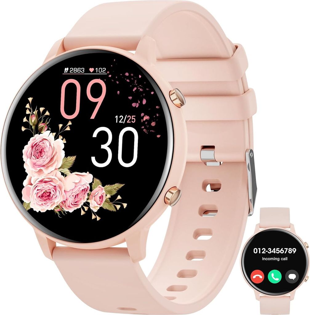 Smartwatch Damen Herren, 1.39" Zoll Touchscreen Smart Watch Produktbild 