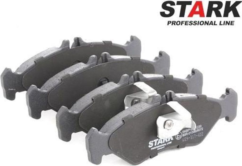 STARK Bremsbeläge Satz Hinten für VW LT 28-46 II Kastenwagen (2DA, 2DD, 2DH) SKBP-0011230