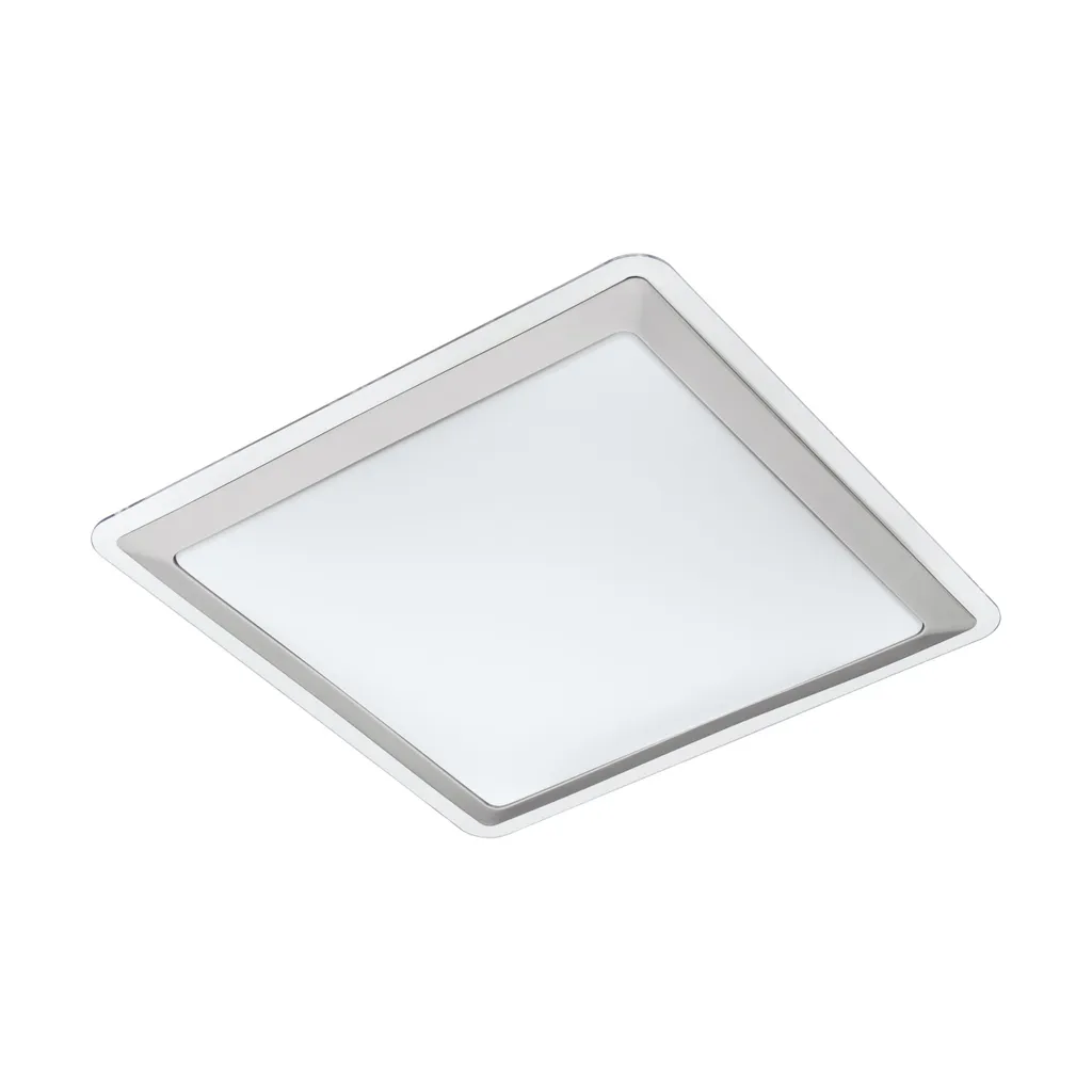 Plafonnier LED rond blanc Eglo Competa 22W pour salon et grande chambre