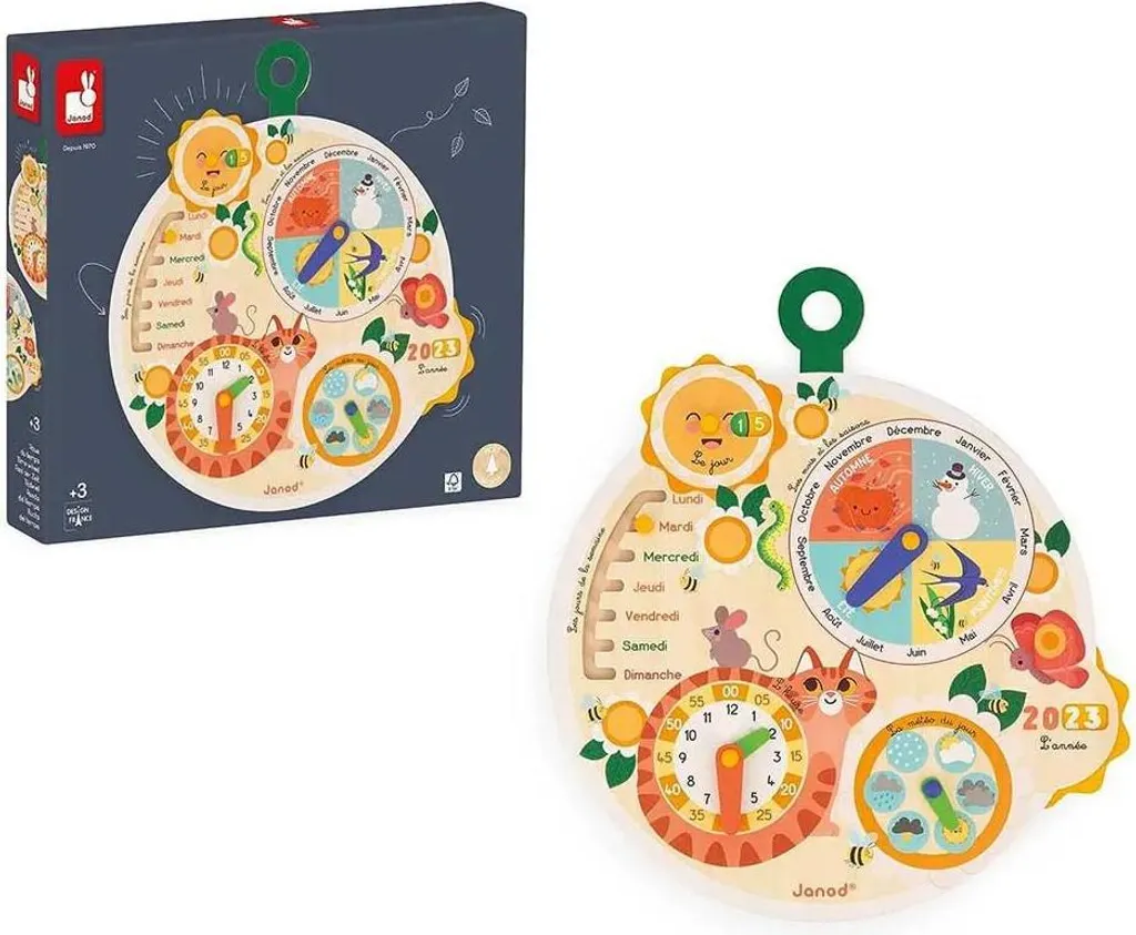 Enfant Perdu dans la Date ? Solution avec la Roue du Temps Janod - 2