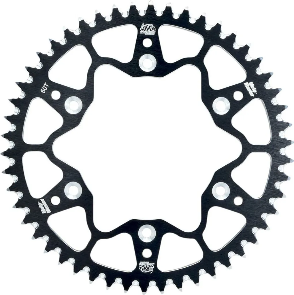 Couronne Alu Noir 42T Moto-Master 520 pour Yamaha Haute Résistance