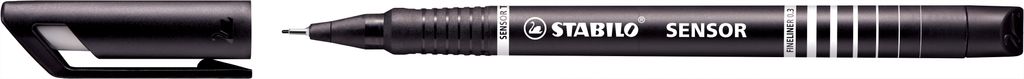 Fineliner mit gefederter Spitze - STABILO SENSOR F - fein - Produktbild 