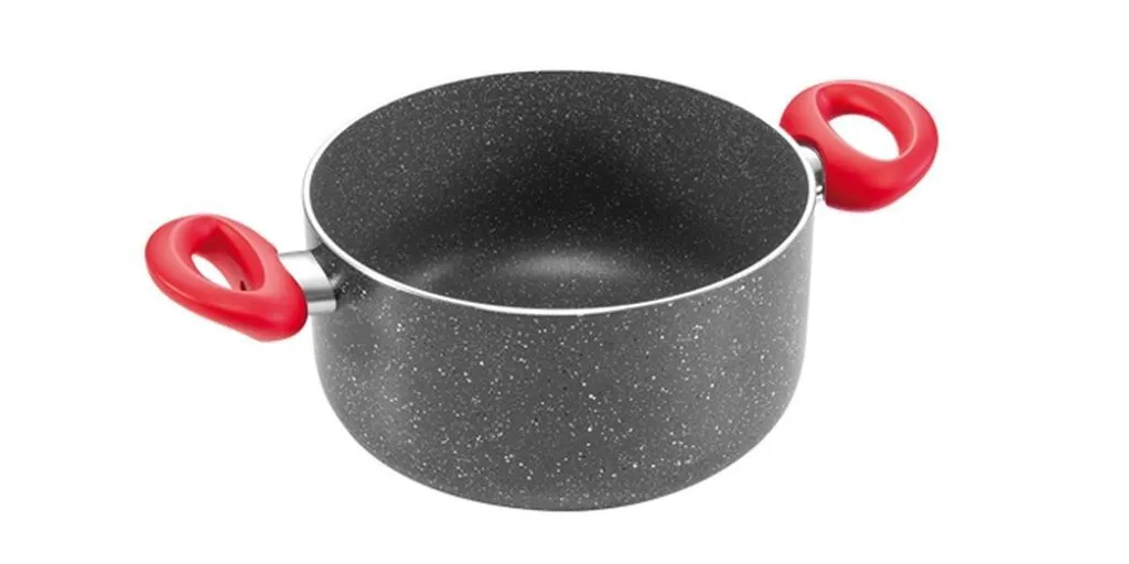 Casseruola 24 cm Tescoma MANICO ROSSO 4.5 Litri | Ideale Induzione
