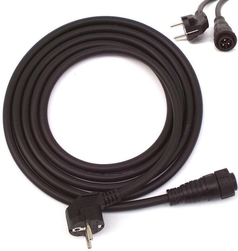 Mikro Wechselrichter Anschlusskabel 3m Balkonkraftwerk M25 Schuko Solar 15814