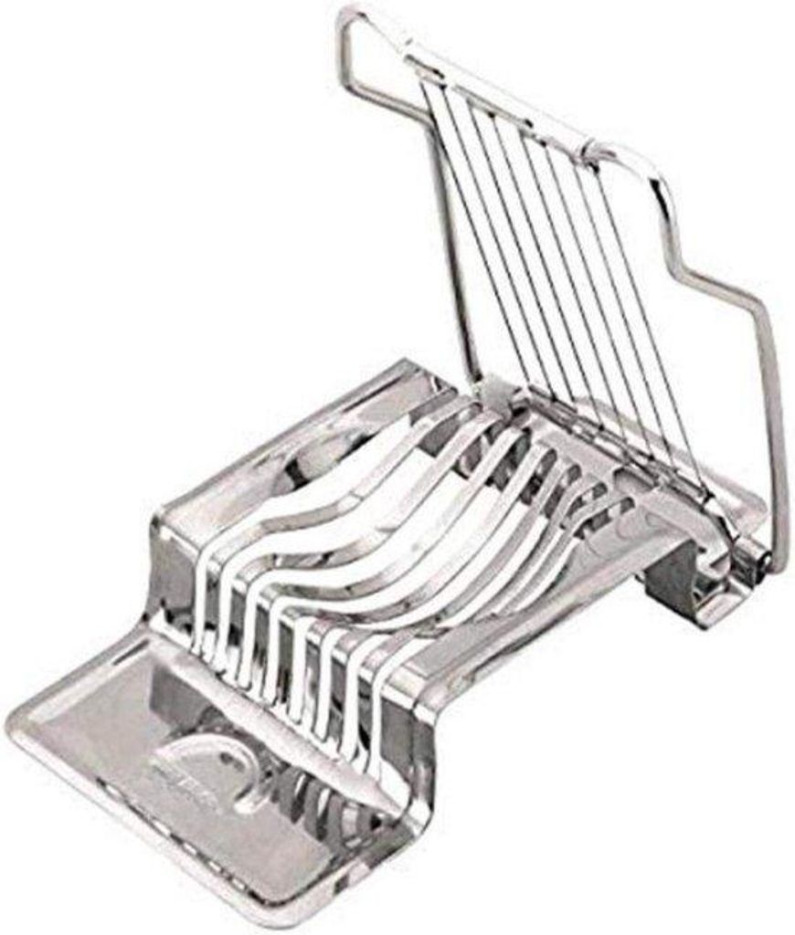 Eierzerkleinerer - rostfreier Stahl - silber - 14 x 14 x 9 cm