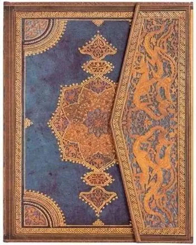 Notatnik Safavid Indigo Ultra : Carnet de Notes de Luxe Ligné Paperblanks