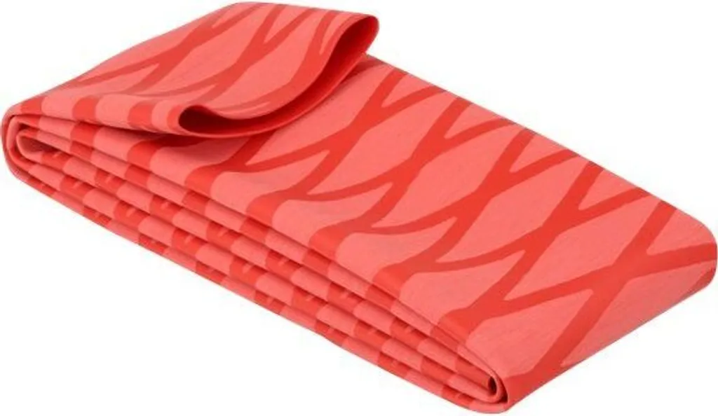 DELOCK Schrumpfschlauch X-Muster rutschfest 1 m x 50 mm rot