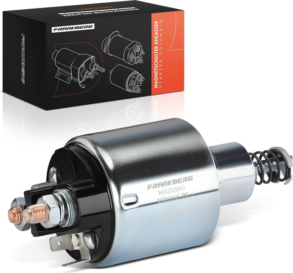 Frankberg 1x Magnetschalter Starter für VW Transporter T3 1.6L-2.1L Bus Kasten