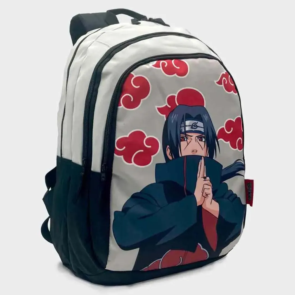 Grand Sac à dos Naruto Itachi pour Collège et Lycée - Confort Dos