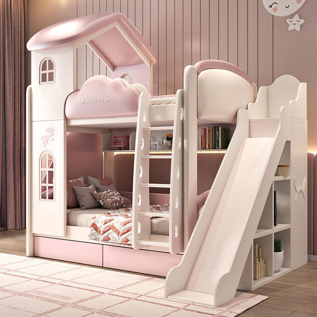 Etagenbett 120 x 190 cm mit Lattenrost, Kinderbett mit Produktbild 
