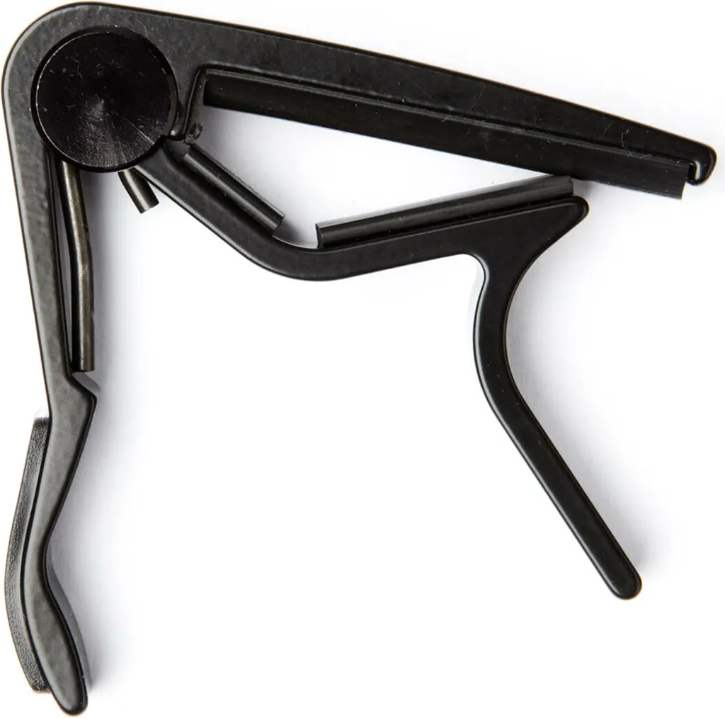 Dunlop 84FB Capo Trigger Noir pour Guitare Acoustique à Touche Plate