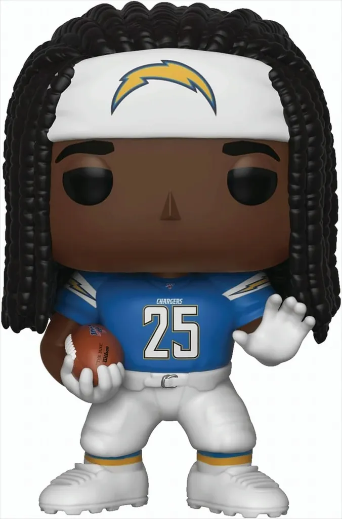 Décoration Bureau NFL avec Figurine Funko Pop Melvin Gordon III Chargers