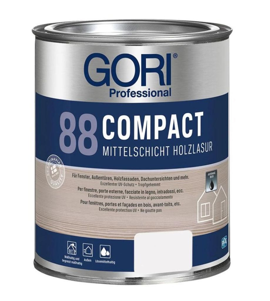 Gori 88 Compact-Lasur "Das Original" - Holzlasur Ebenholz Produktbild 