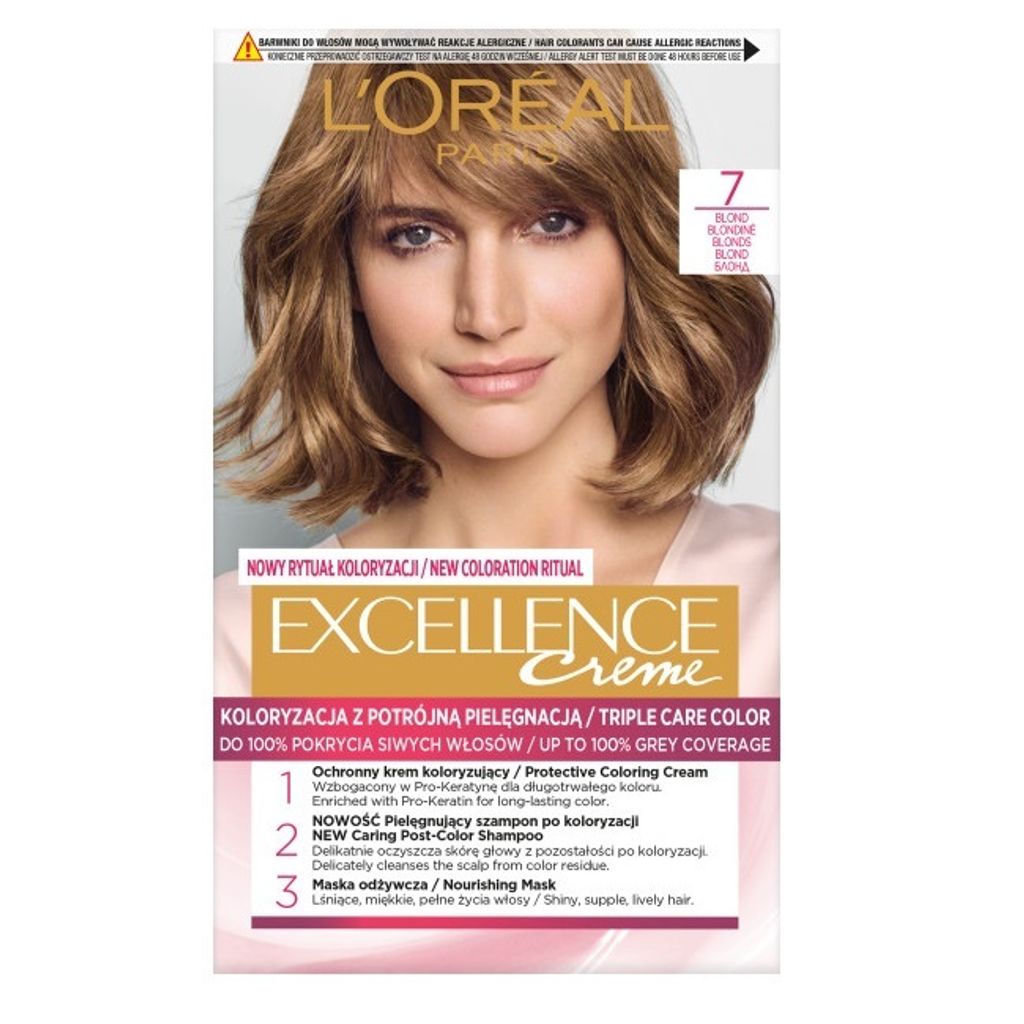 Farba Do Włosów Excellence Cool Creme 7 Blond Zdjęcie produktu 