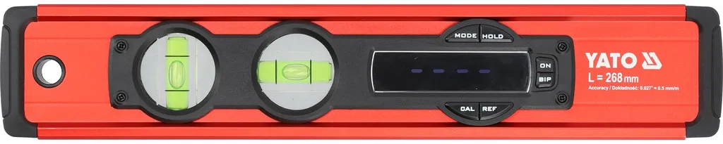 Niveau électronique 268 mm avec base aimantée et écran LCD lumineux