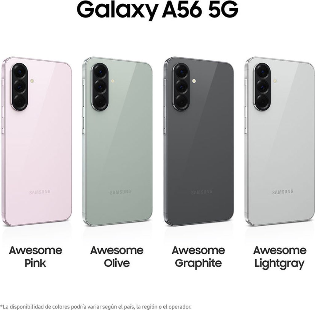 Samsung Galaxy A56 5G 256GB Awesome Graphite Produktbild 41