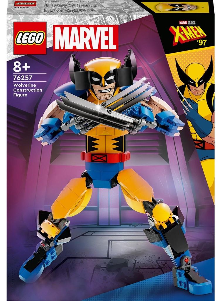 LEGO Marvel Wolverine figura da costruzione X-Men Immagine del prodotto 