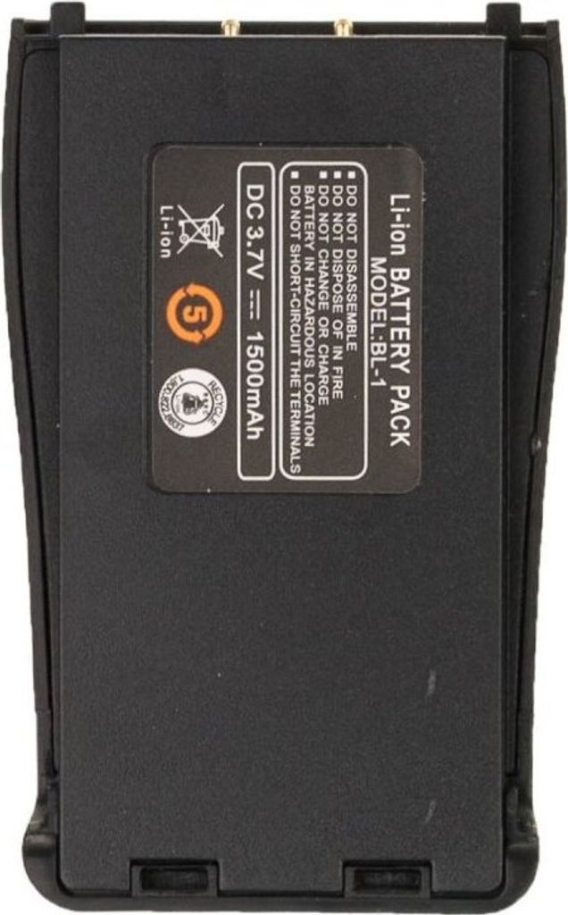 Ersatzakku für Funkgerät Baofeng BF-888S - 3.7V 1500mAh Produktbild 