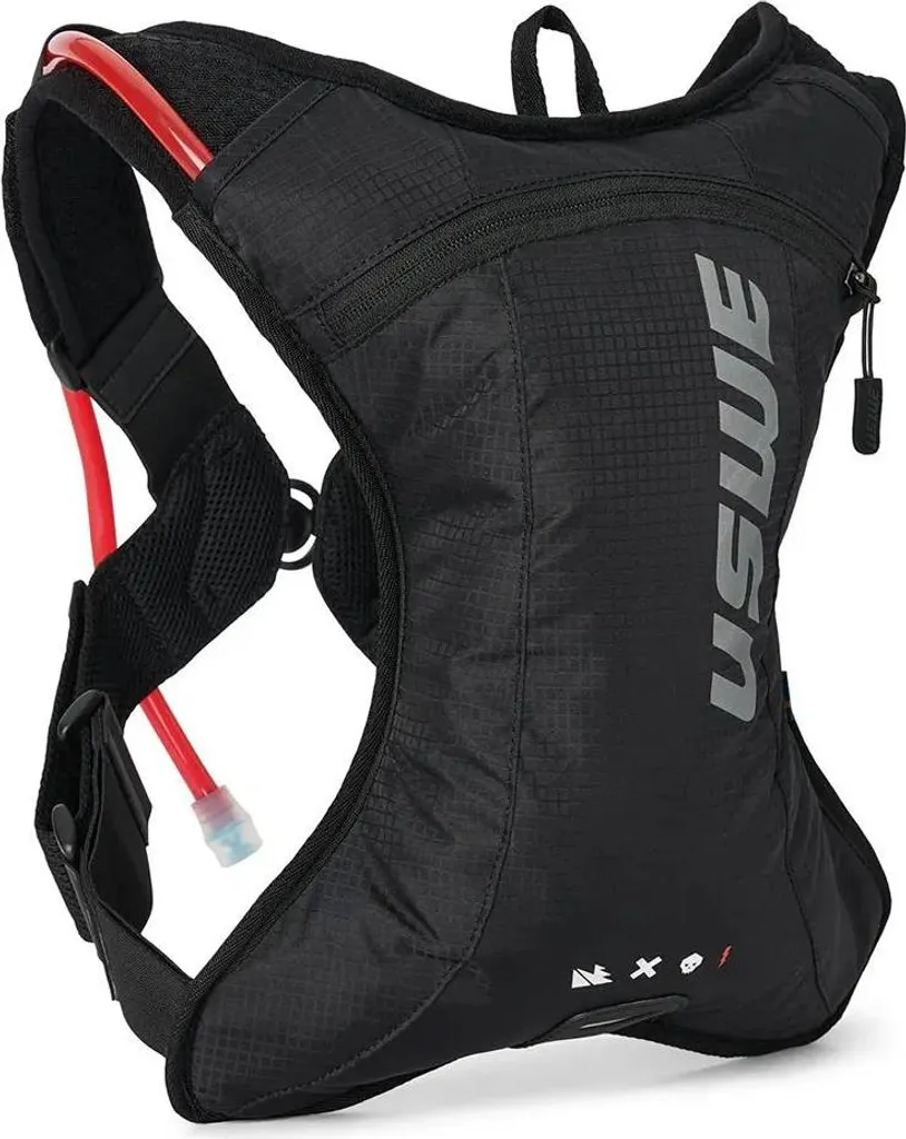 Zaino Idratazione USWE Outlander Moto 2 Nero - Sistema NDM No Bounce