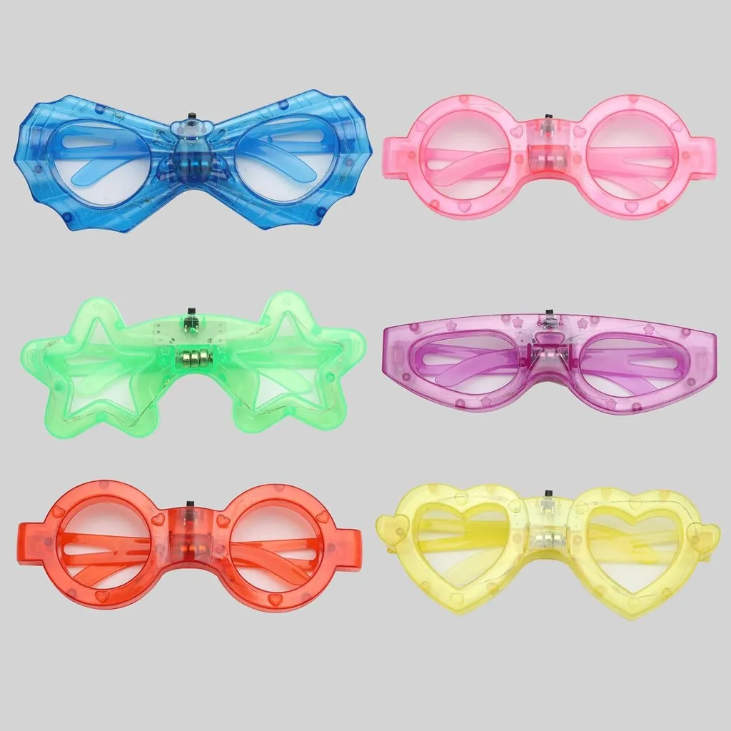 Accessoires de Fête Lumineux pour Pochette Surprise Enfant - 12 Unités