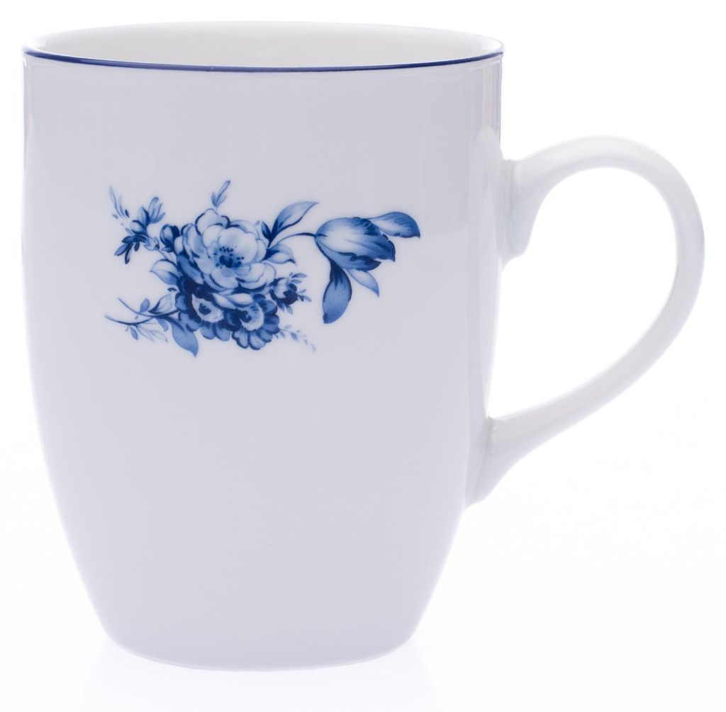 Eva, Porzellanbecher, 0,37 l, blaue Rosen, Thun 1794 Produktbild 