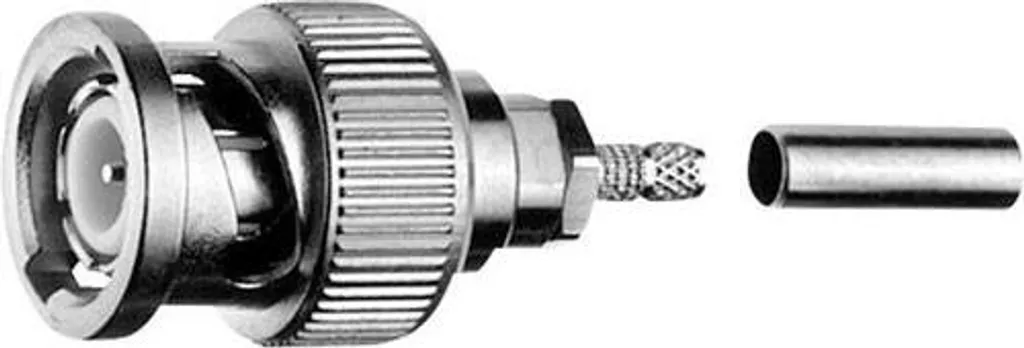 Connecteur BNC pour câblage radiofréquence RG316 et G29 Telegärtner