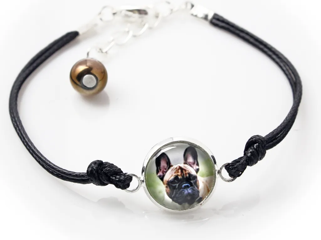 Acquista Bracciale Bulldog Francese con Foto | Art-Dog Originale - 2