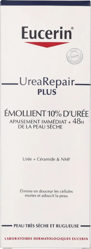 Lait Corps Peau Très Sèche Eucerin UreaRepair Plus 10% Urée Format 250ml