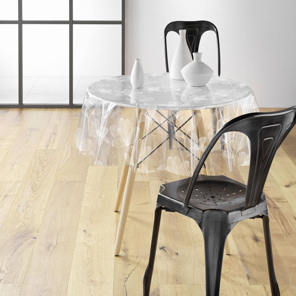 Durchsichtige Tischdecke aus PCV  DANELA, Ø 140 cm Produktbild 