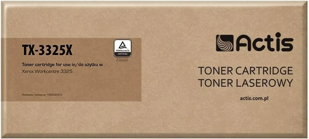 Toner Nero Actis TX-3325X per Xerox 106R02312 - Max Risparmio