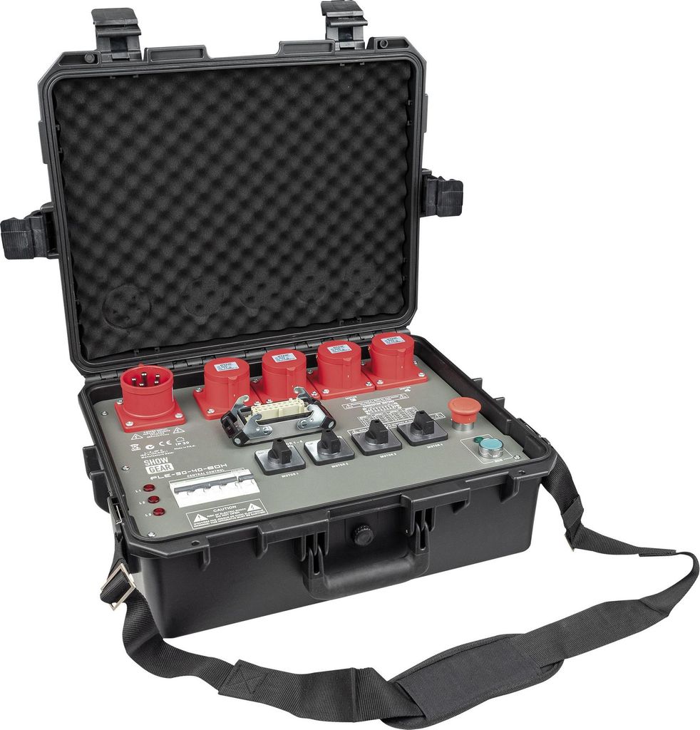 Showgear PLE-30-40 - Direct Control Chain Hoist Controller - Box version 4-Kanal