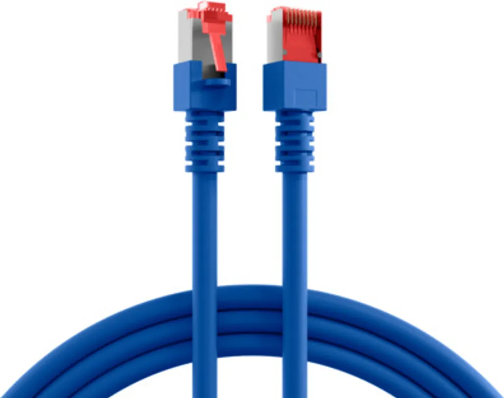 EFB-Elektronik K5513.30 Patchkabel S/FTP Cat.6 LSZH 30m Blue RJ45