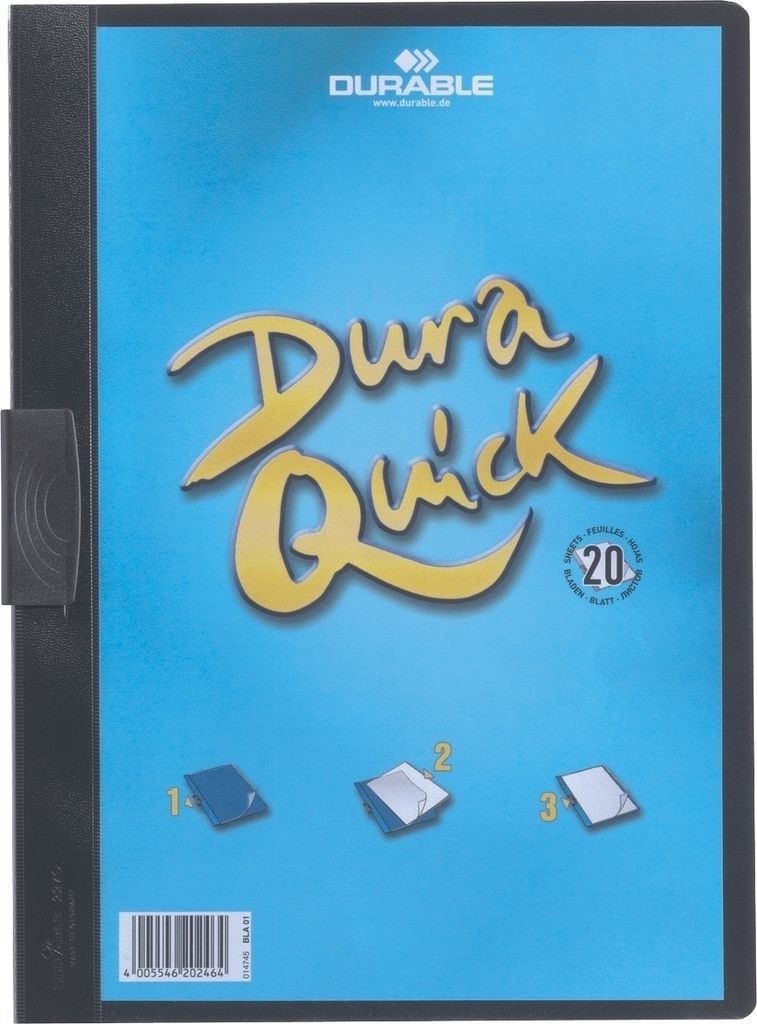Durable Klemmap Duraquick 2270 (20), Schwarz Produktbild 
