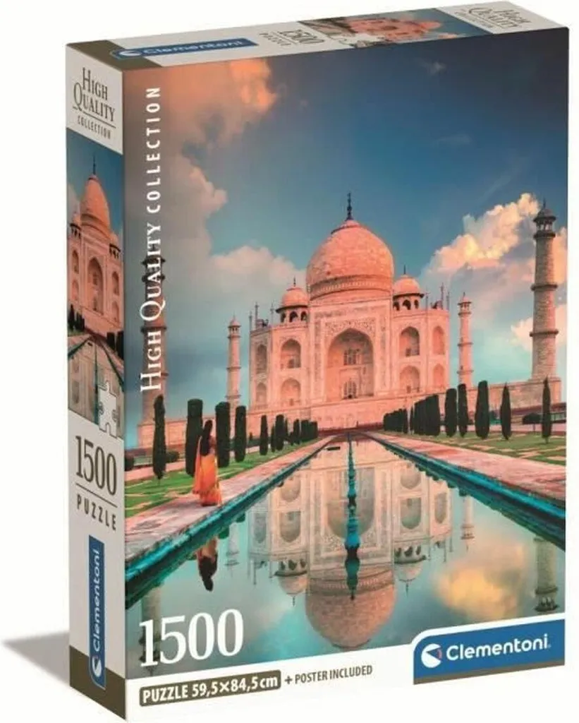 Puzzle Clementoni Taj Mahal 1500 Pièces - Collection High Quality 31802