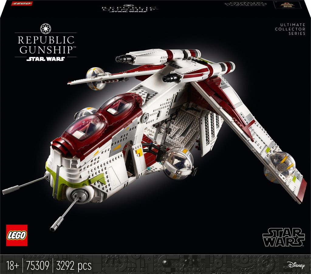 SOP LEGO Star Wars Republic Gunship 75309 Zdjęcie produktu 