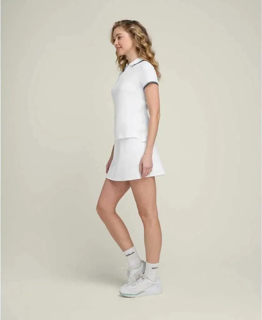 Jupe Wilson Team Flat Front Blanche Taille S - Confort et Mobilité