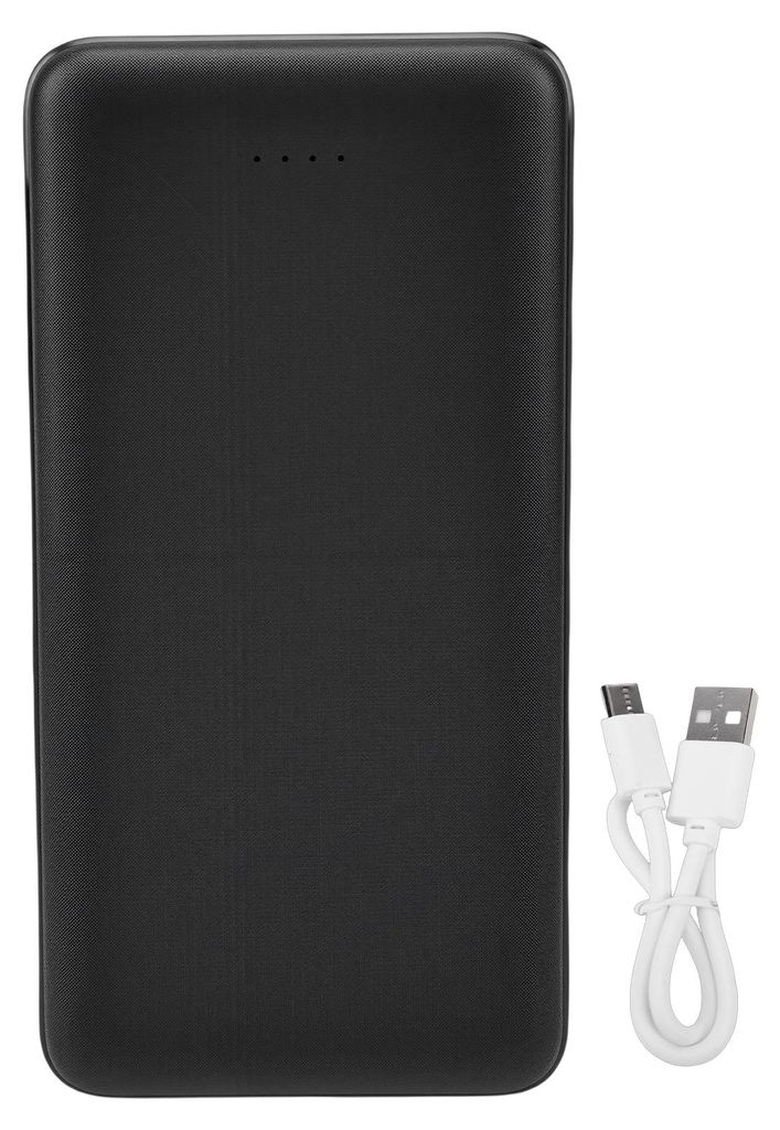 Power Bank 6000 mAh für beheizte Weste, Kleidung, Heizung, Ersatzakku, schnelles Aufladen, Micro-USB-USB-Typ-C-Ausgang, tragbar, Schwarz