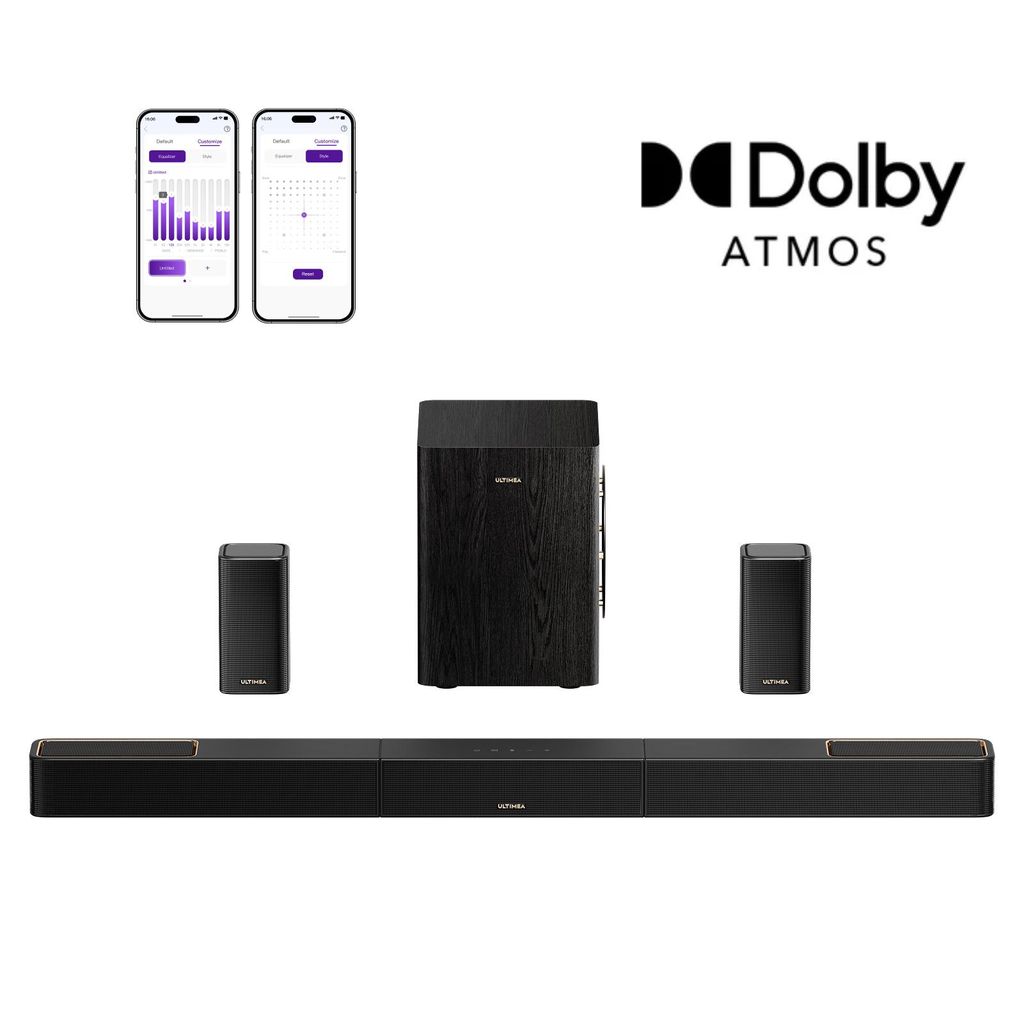 Barra de sonido ULTMEA Skywave Series 5.1.2 con tecnología Imagen del producto 
