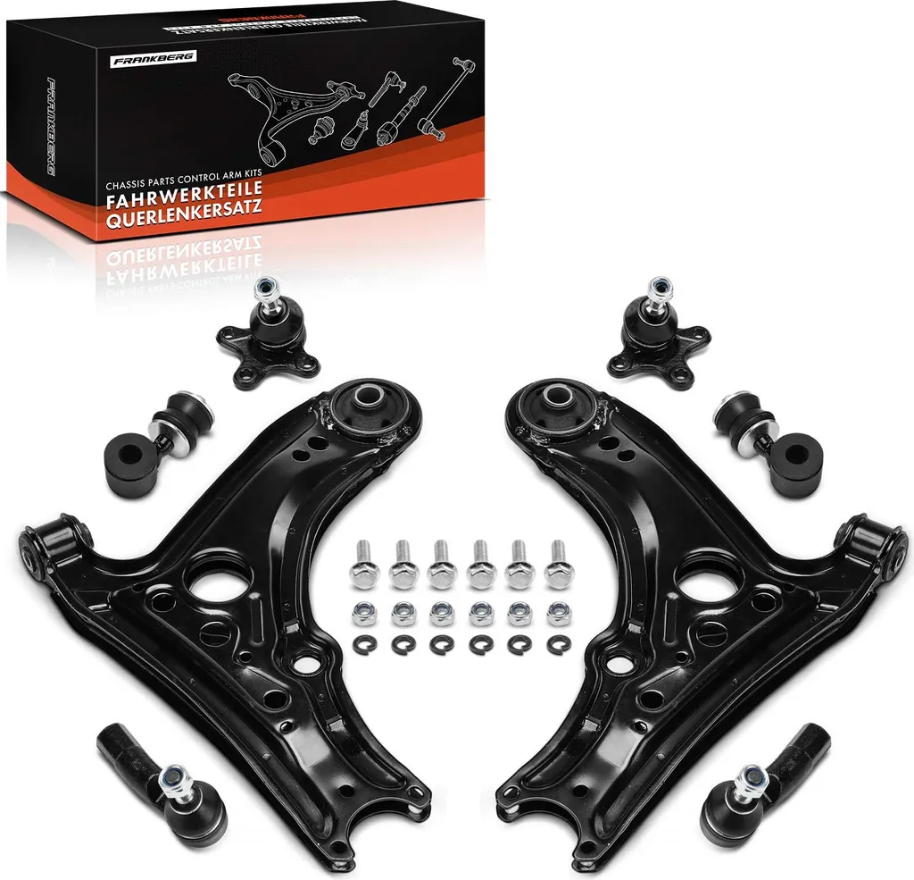 Triangle de Suspension Renforcé pour VW Lupo 6X1 Kit Complet 8 Pièces