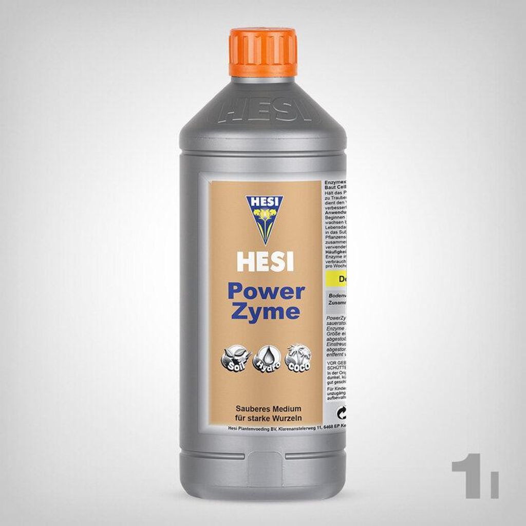 Hesi Power Zyme Enzympräparat 1L | Aktiviert Bodenleben für Produktbild 