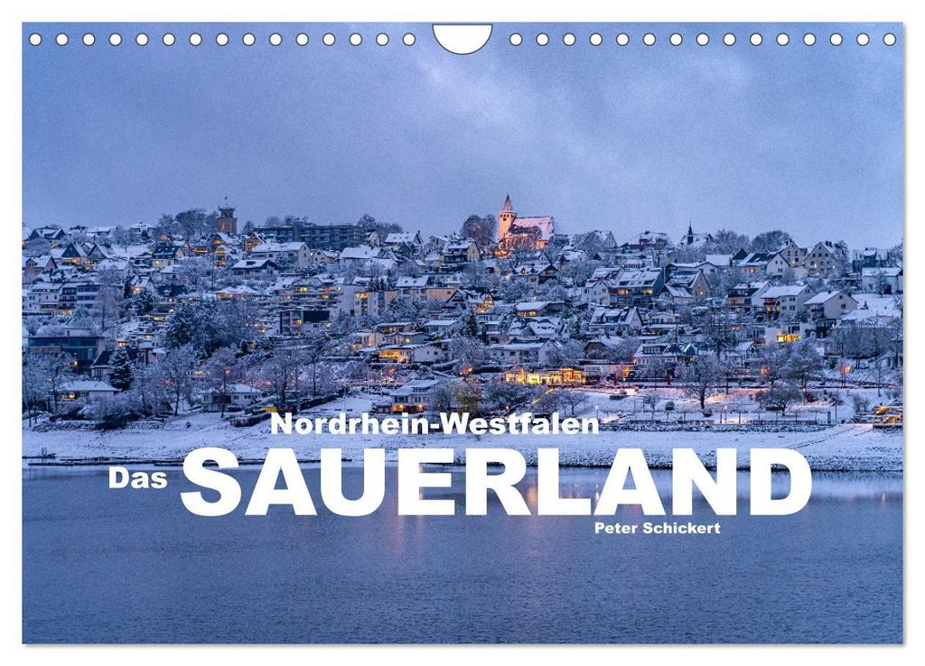 Nordrhein-Westfalen - Das Sauerland (Wandkalender 2027 DIN A4 quer), CALVENDO Monatskalender