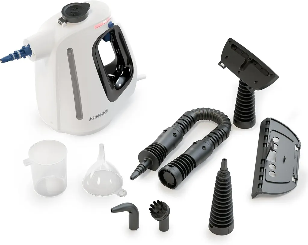 Pulitore HEINRICHS 1350W: Pulizia Eco-Sostenibile senza Chimica